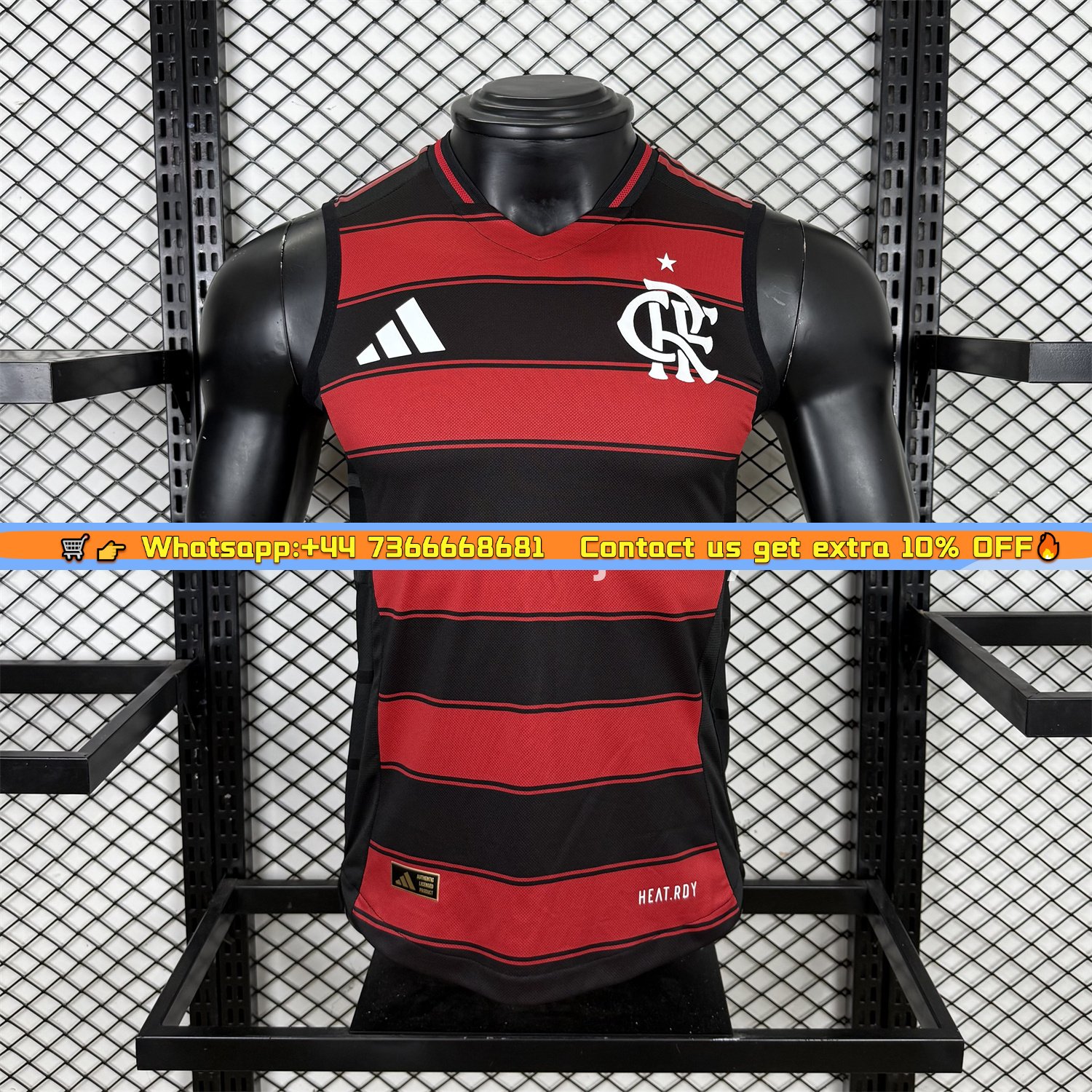 Flamengo 25-26 Home Unsponsored Vest - Player Version