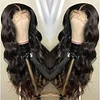 Black Long Brazilian Body Wavy Wigs
