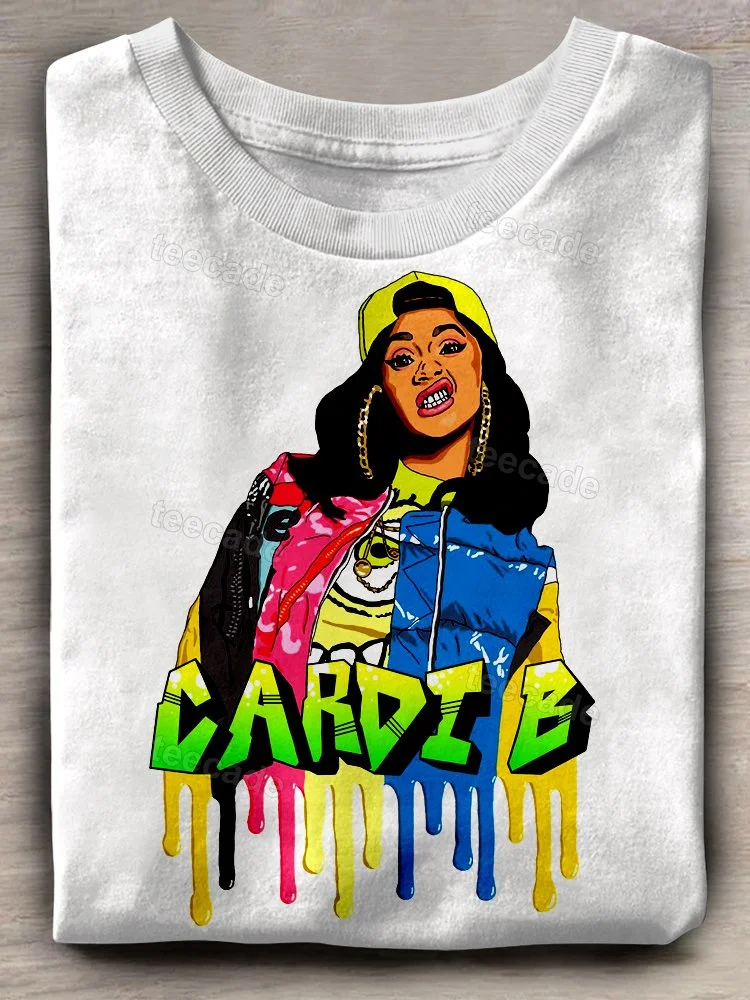 Teecade Cardi B Singer T-shirt