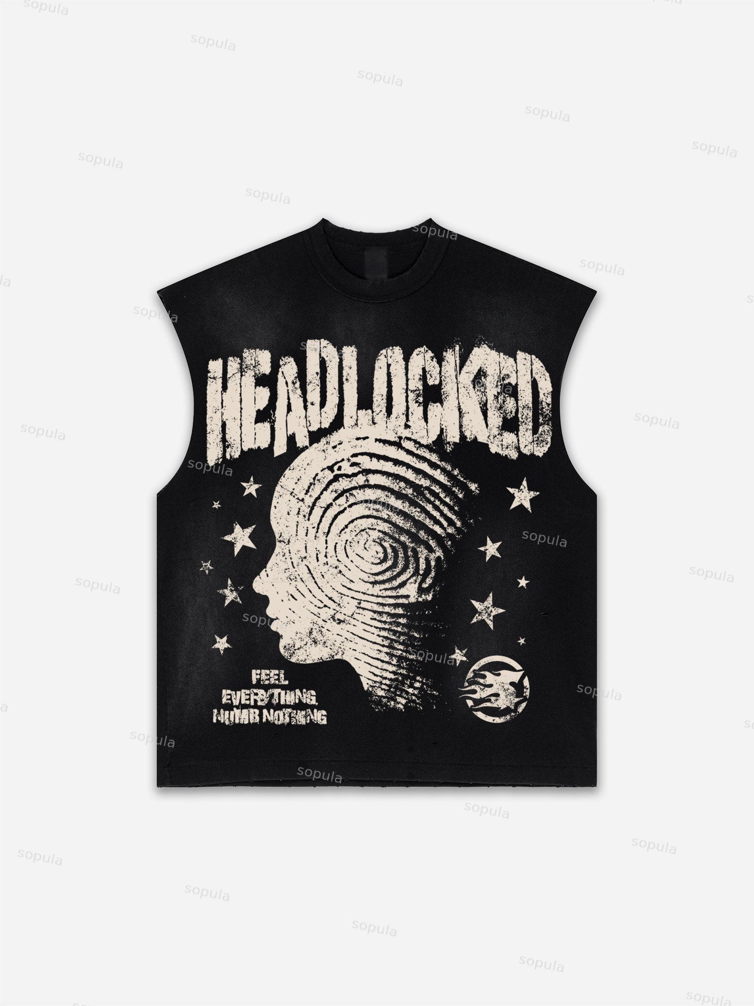 Mental Health Mental Distress Vintage Graphic Tank Top