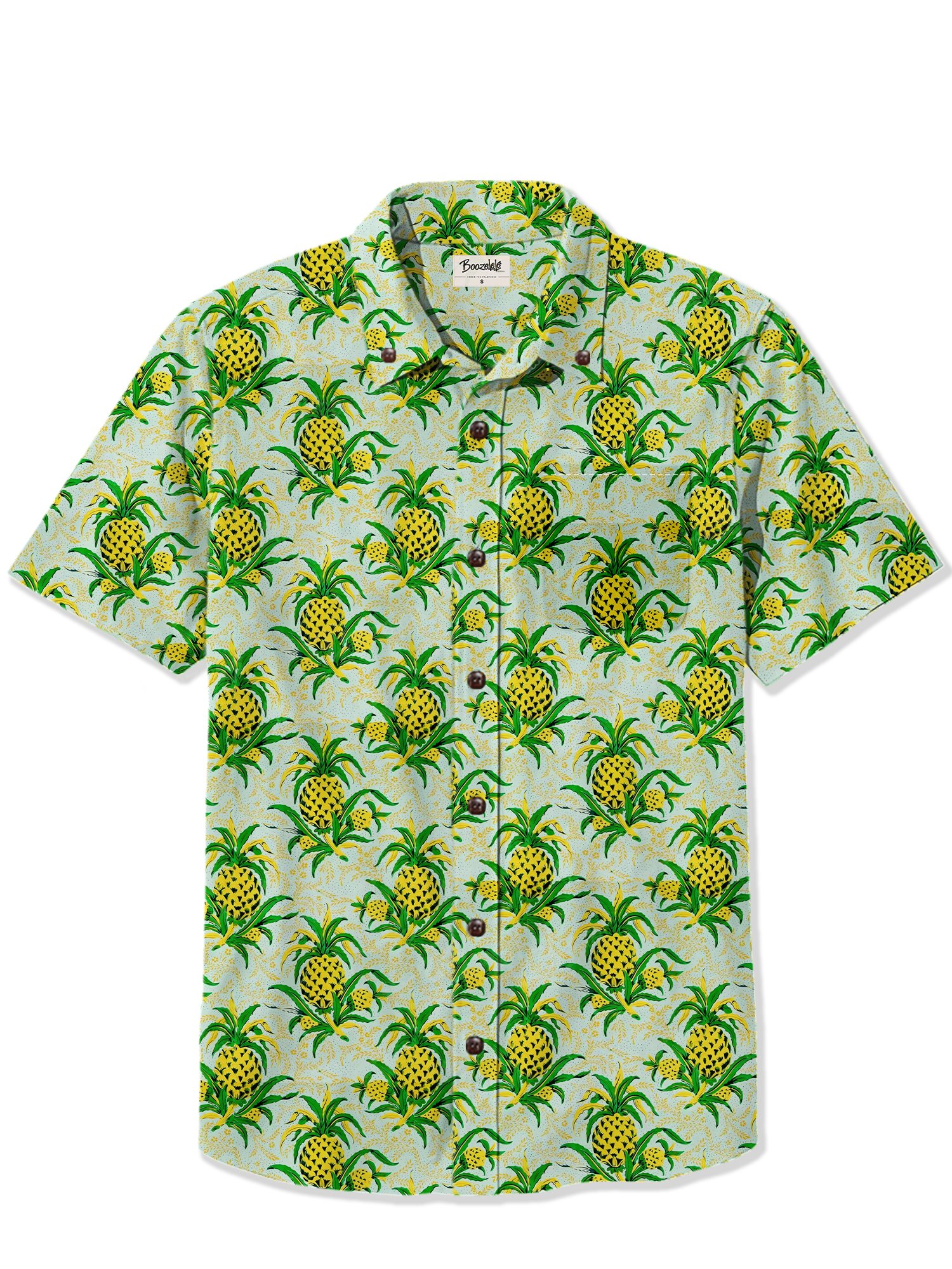 Hawaiian Pineapple - 100% Cotton Shirt