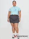 Lieutenant Cargo Mini Skirt Slate