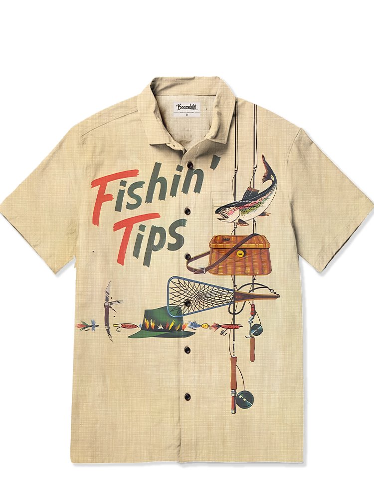Fishin' Tips - Slub Linen Shirt