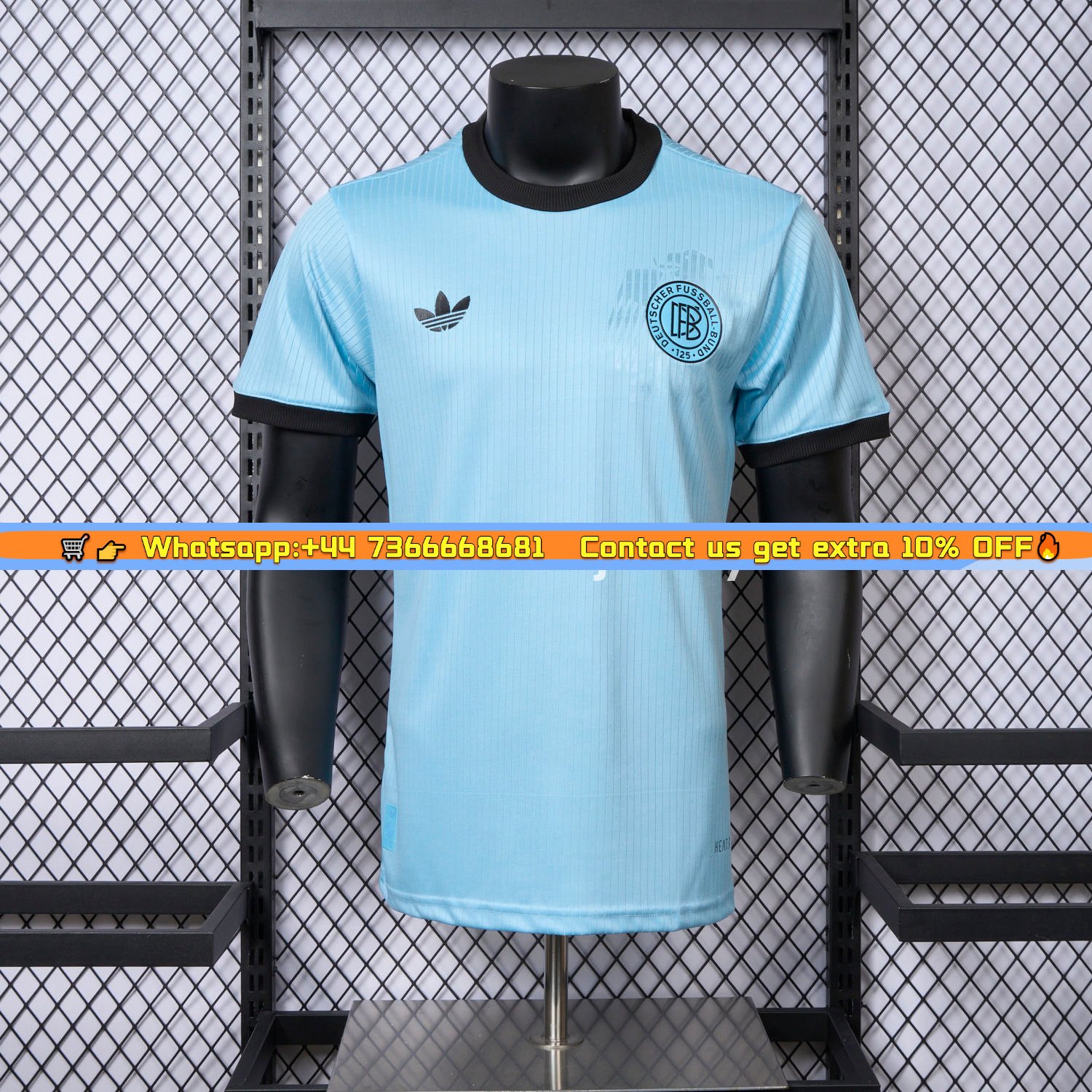 Germany 2025 125-Year Anniversary GK Blue Jersey - Player Version