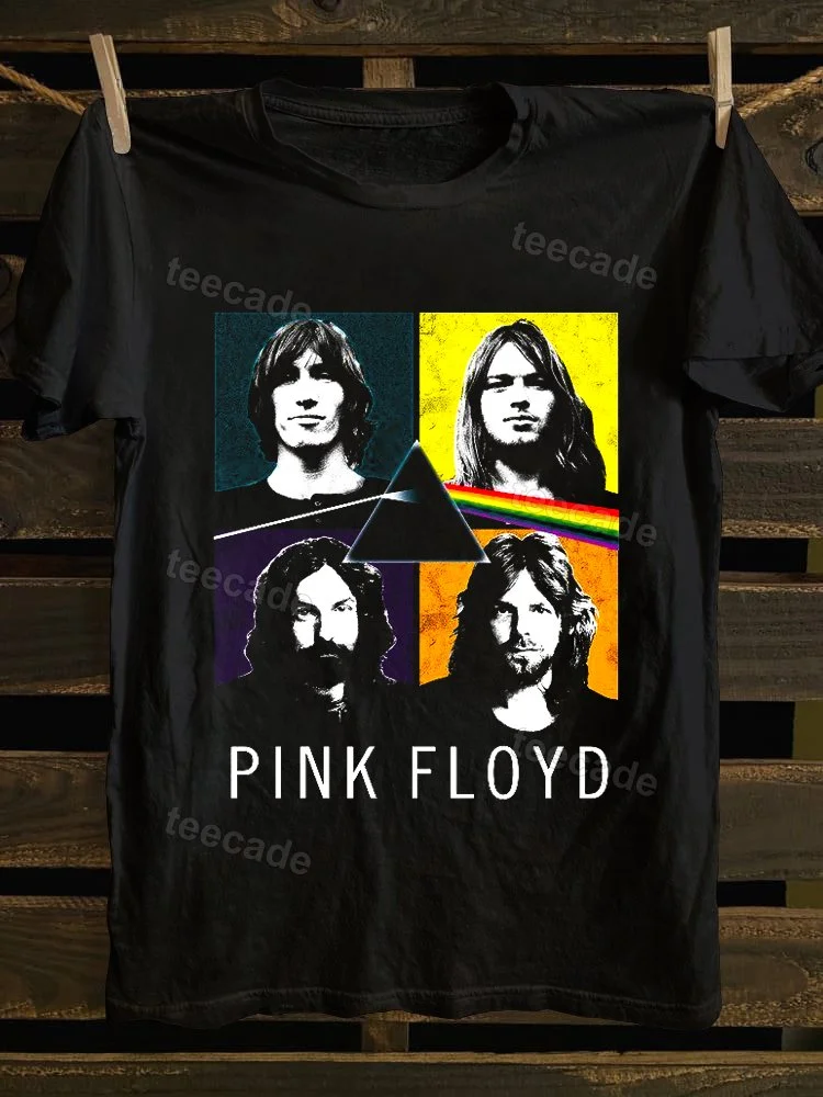Teecade Teecade Pink Floyd Band Four People T-shirt