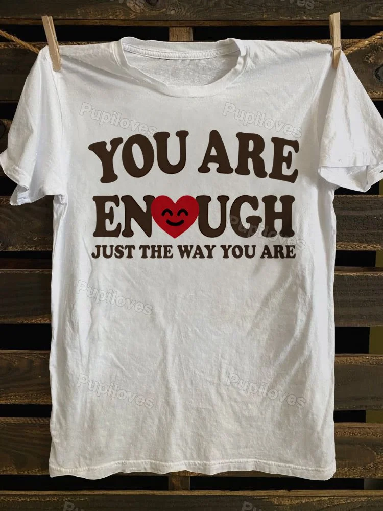 Pupiloves Pupiloves New Enough Happy Heart T-shirt