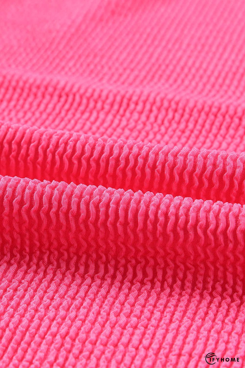 Patchwork Color Block Ribbed Long Sleeve Top | IFYHOME