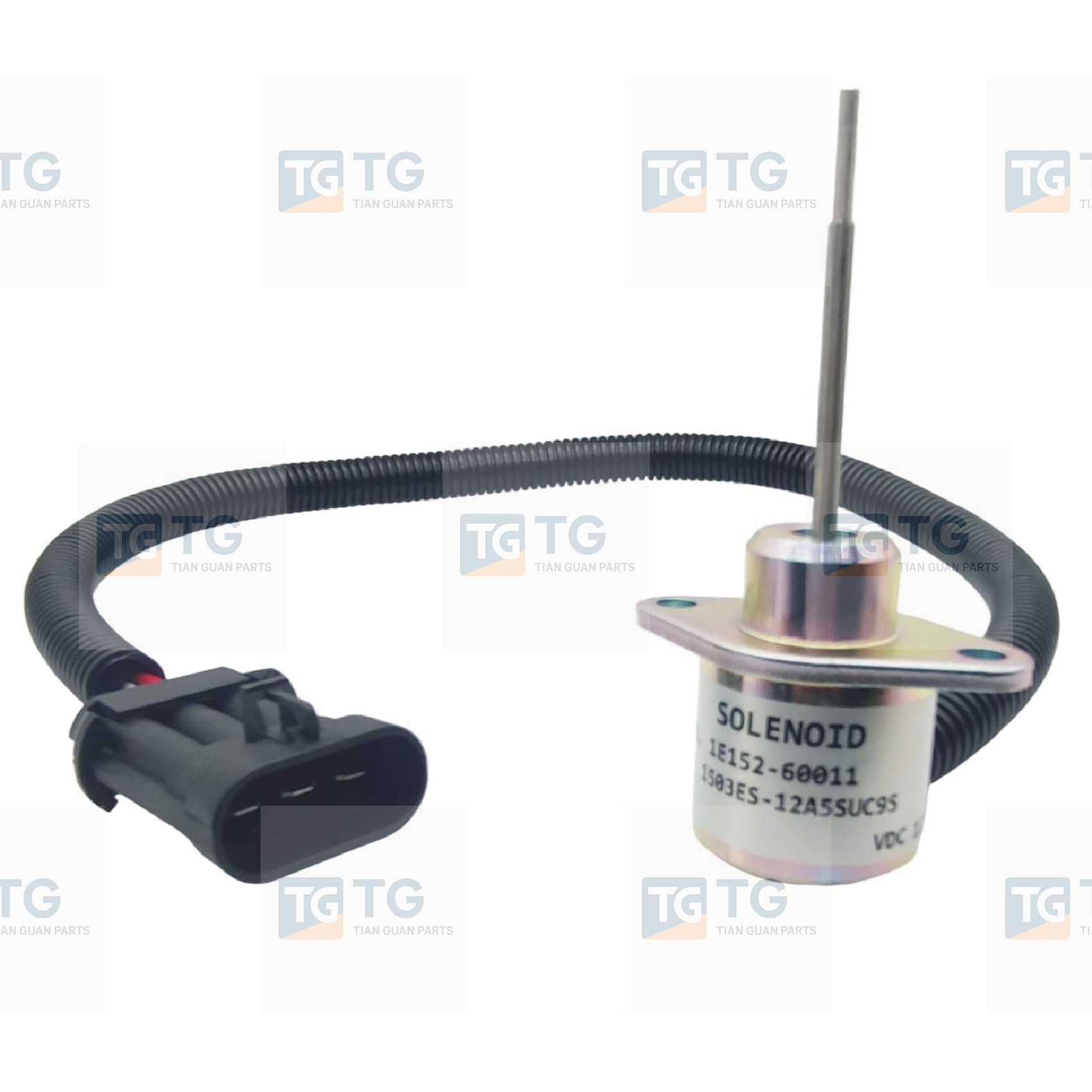 12V  hut Off Solenoid Stop Shutdown Solenoid For Kubota V2203 CT4.91-V1505 1G915-60011 1503ES-12A5SUC9S SA-4289-T