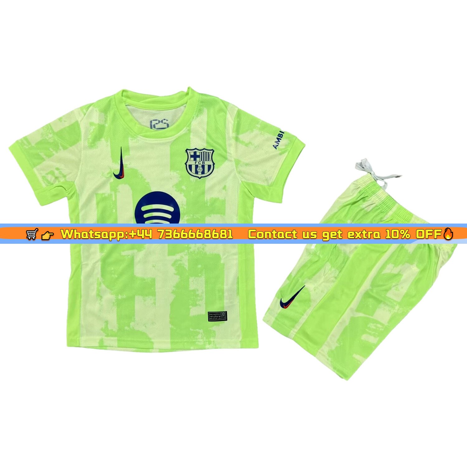 B.A.R.S.A 24-25 Third Kids Kit with New Sponsor