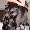 Sexy And Elegant Black Glueless Long Hair Body Wave Wig