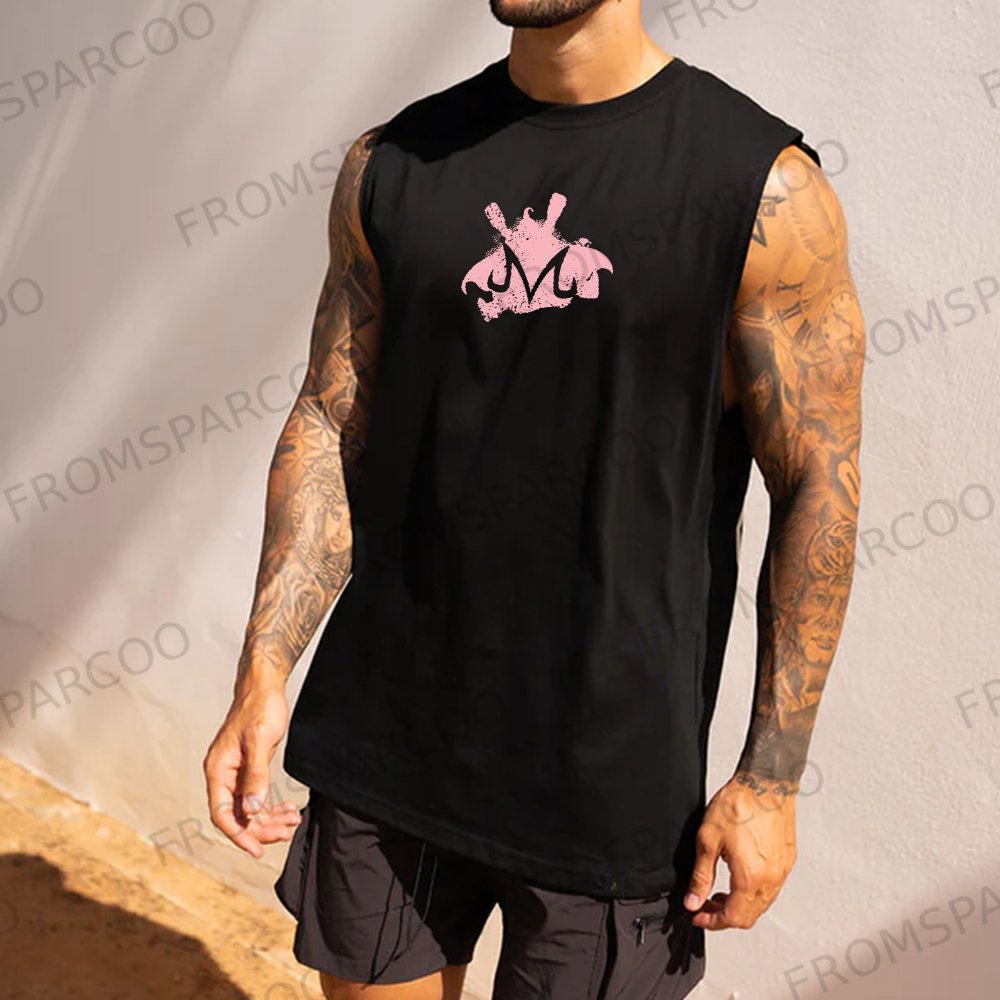 Unisex Dragon Ball Anime BUU Printed Fitness Tank Top