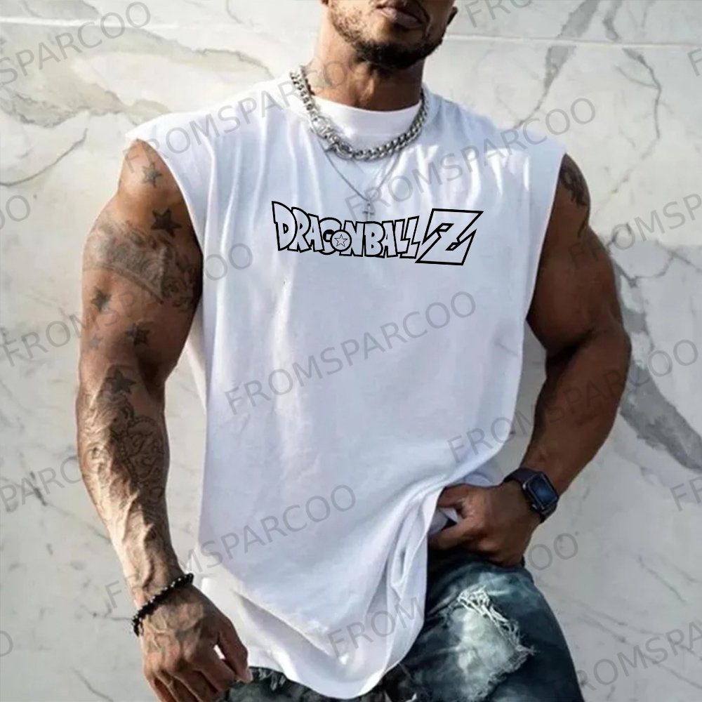 Oversized DB Anime Fitness Vest
