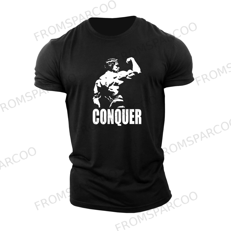 Conquer Printed Men's T-shirts