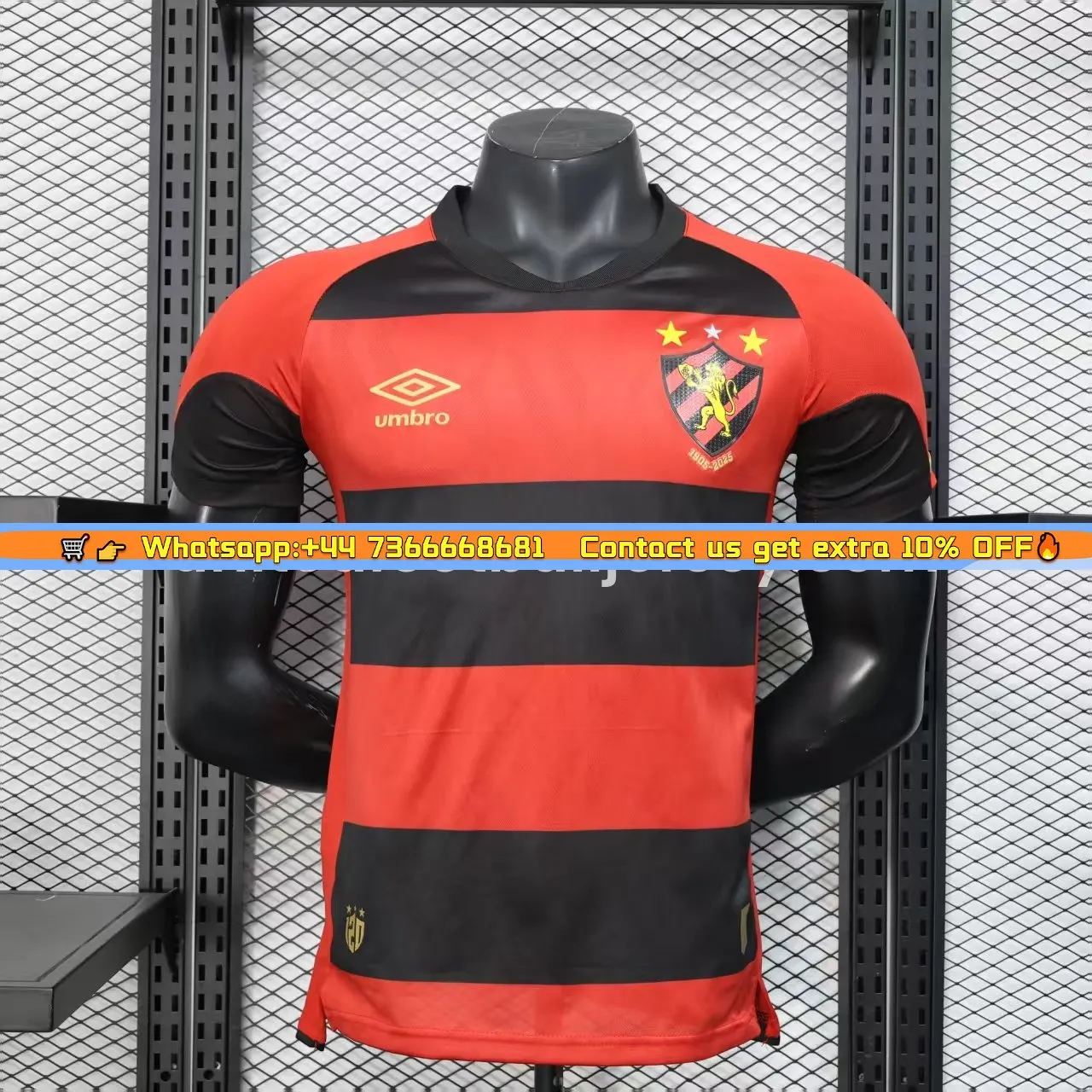 Sport Recife 25-26 Home Unsponsored Jersey - Player Version