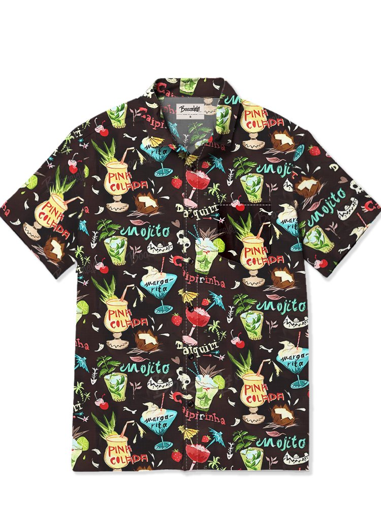 Cocktail Art - Slub Linen Shirt