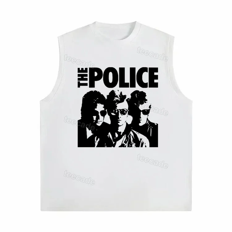 Teecade Teecade The Police Tank Top
