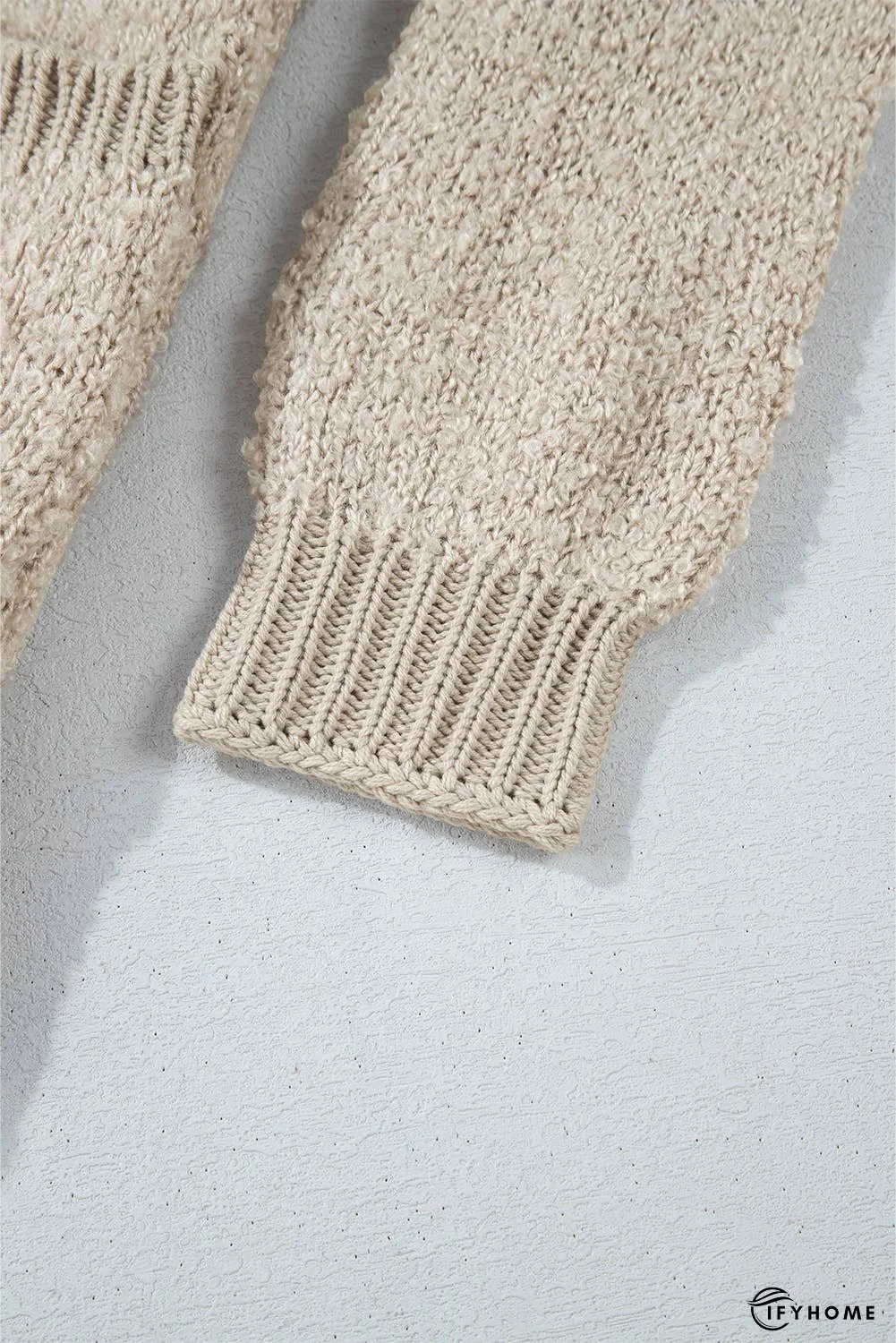 Collared Drop Shoulder Button Up Cardigan | IFYHOME