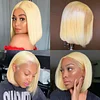 Blonde Brazilian Straight Hai BOB Wigs Lady Wig