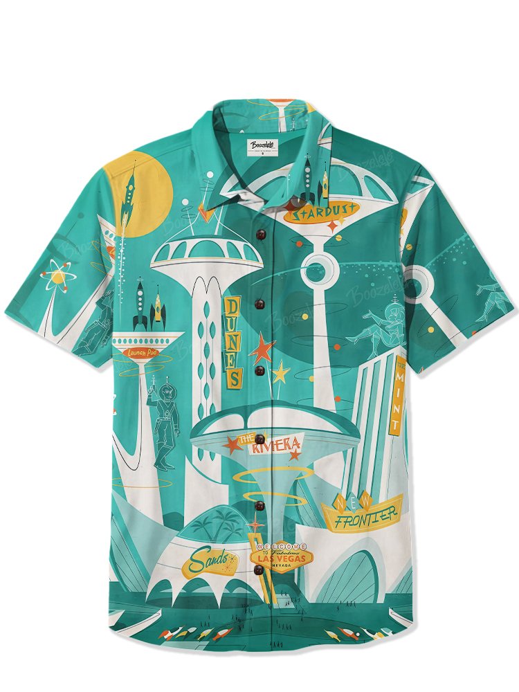 Space City - 100% Cotton Shirt