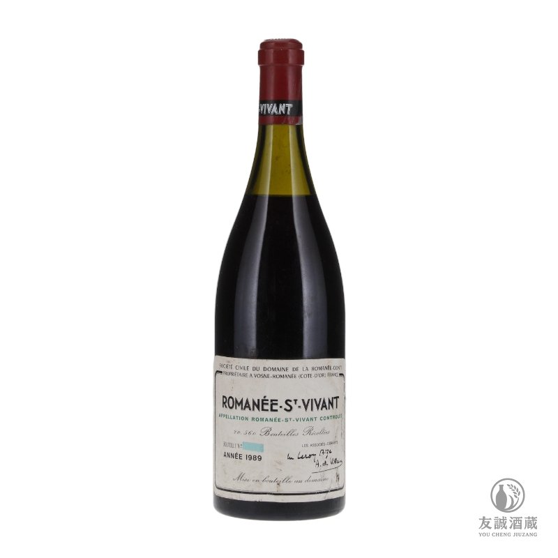 1989年 Romanee-Saint-Vivant 聖維旺特級園紅葡萄酒 友誠酒藏