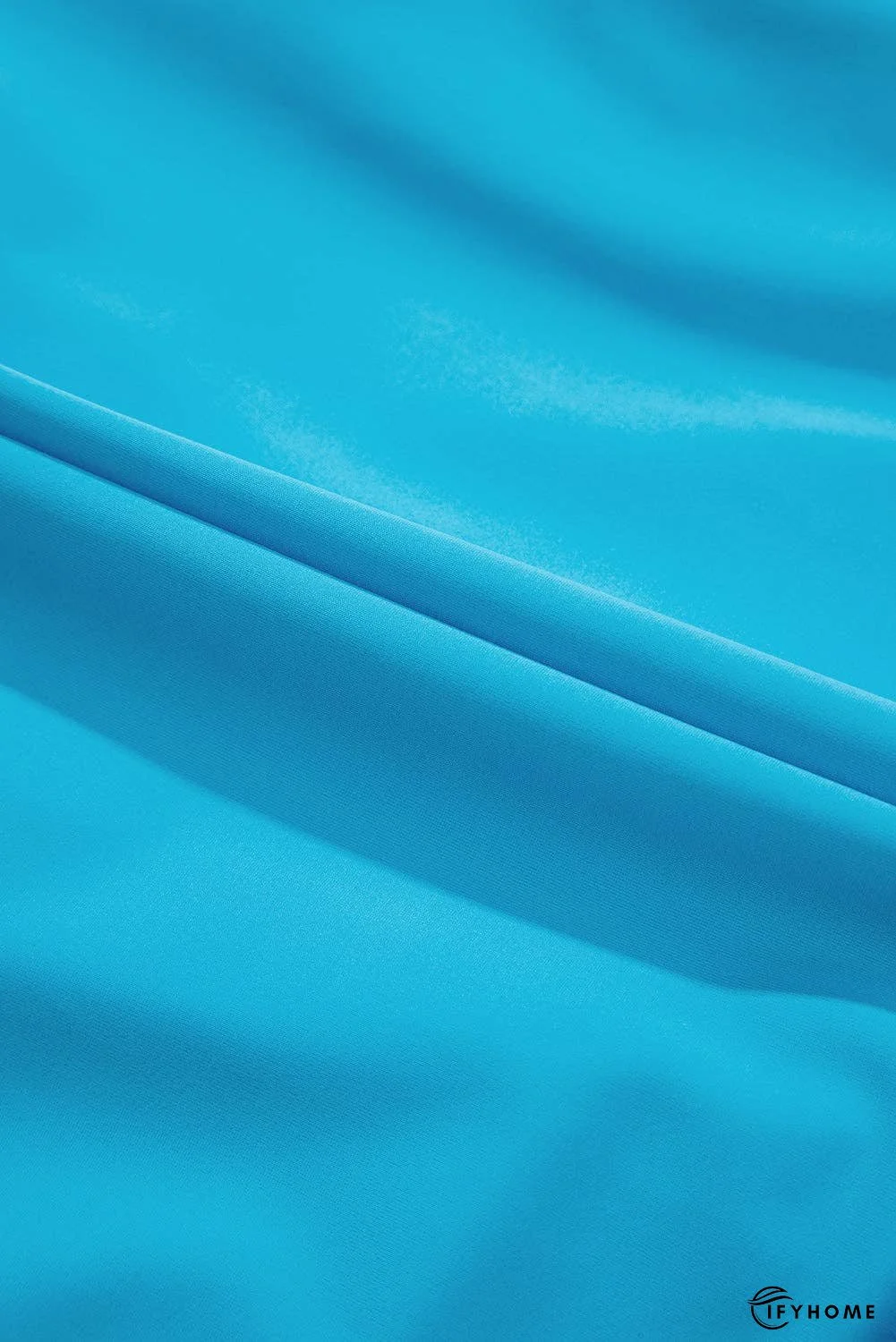 Rose Red Two-tone Patchwork Cutout One Piece Swimsuit | IFYHOME