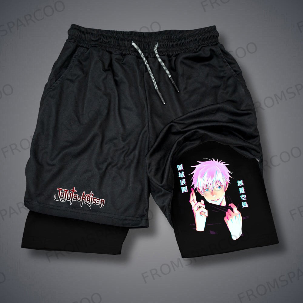 Casual Anime Personalized Printed Sports Shorts