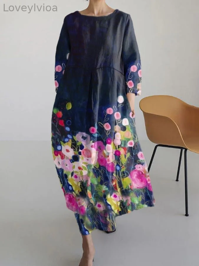 Women's Casual Printed Dress
