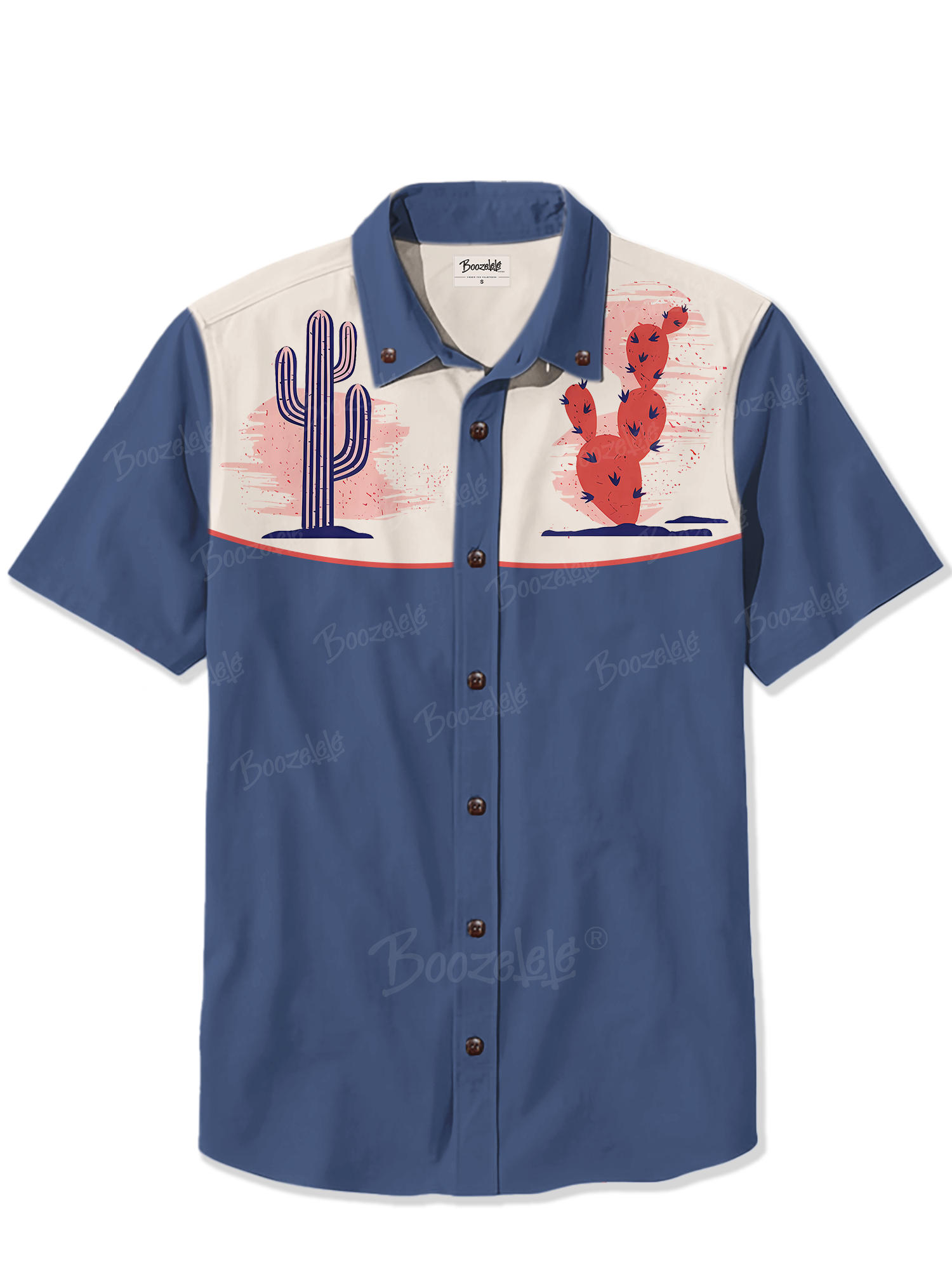 Western Cactus- 100% Cotton Shirt
