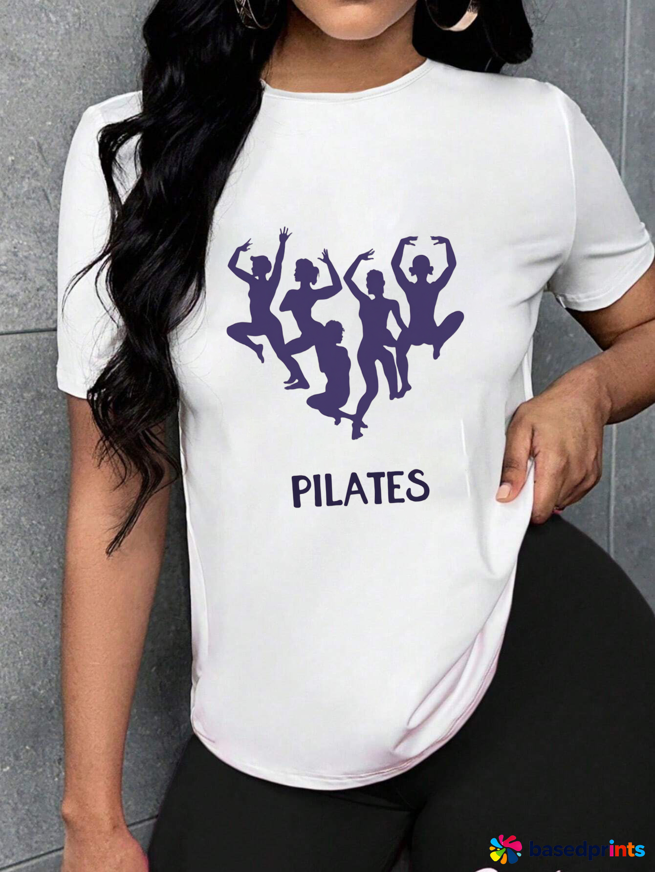 Pilates T-Shirt Women Fitness Wear