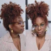 Short Hair Afro Kinky Curly Wigs With Bangs For Black Women