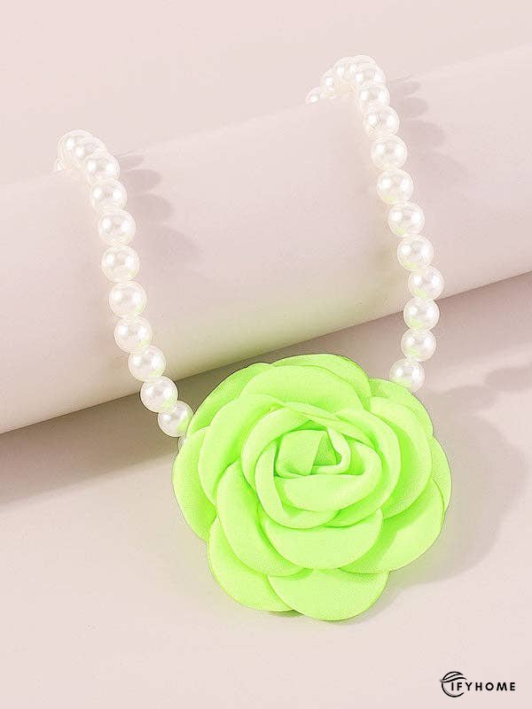 Three-Dimensional Flower Necklaces Accessories | IFYHOME