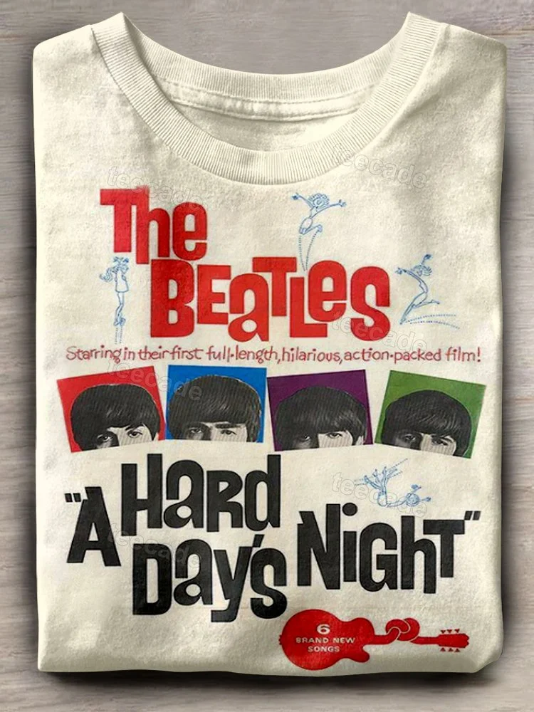 Teecade The Beatles Band Night T-shirt
