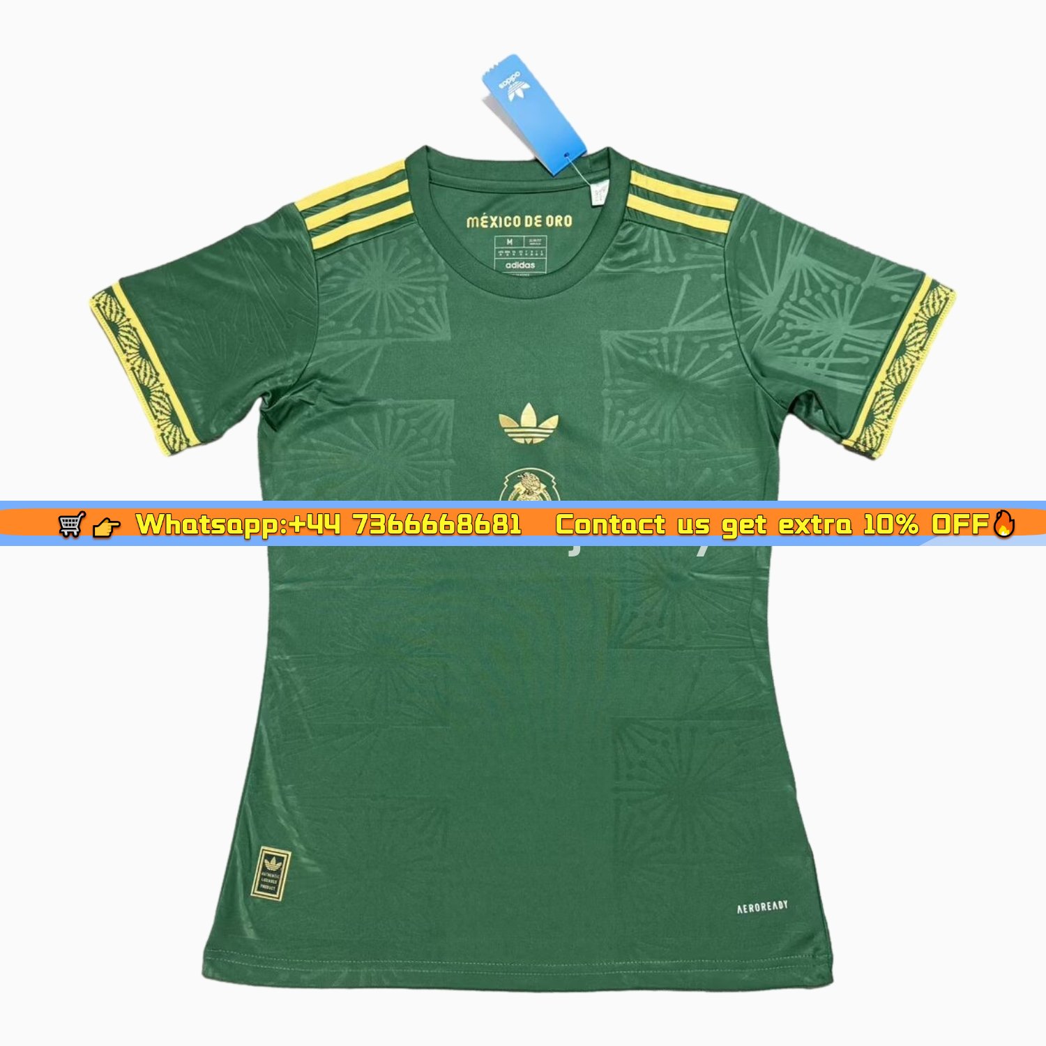 Women's Mexico 2025 Gold Cup Green Special Edition Jersey