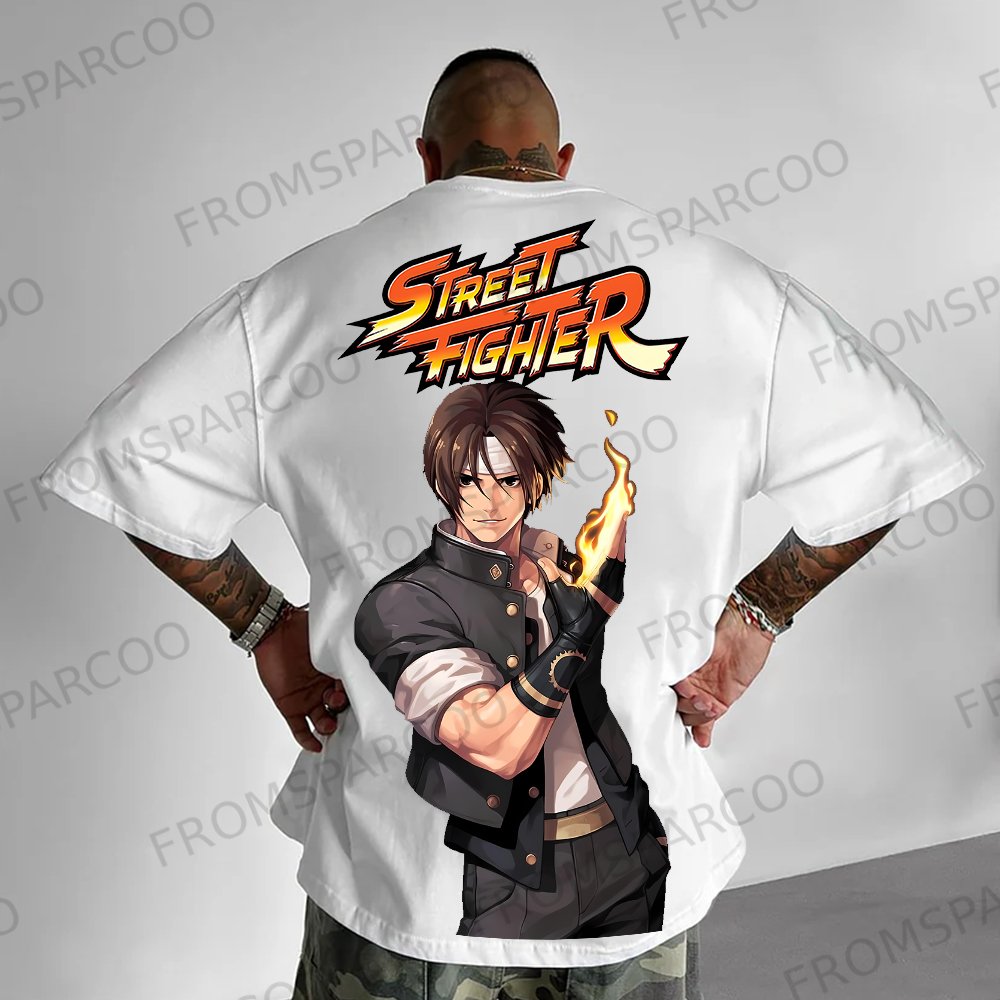 Casual  KOF Design Short Sleeves T-shirt