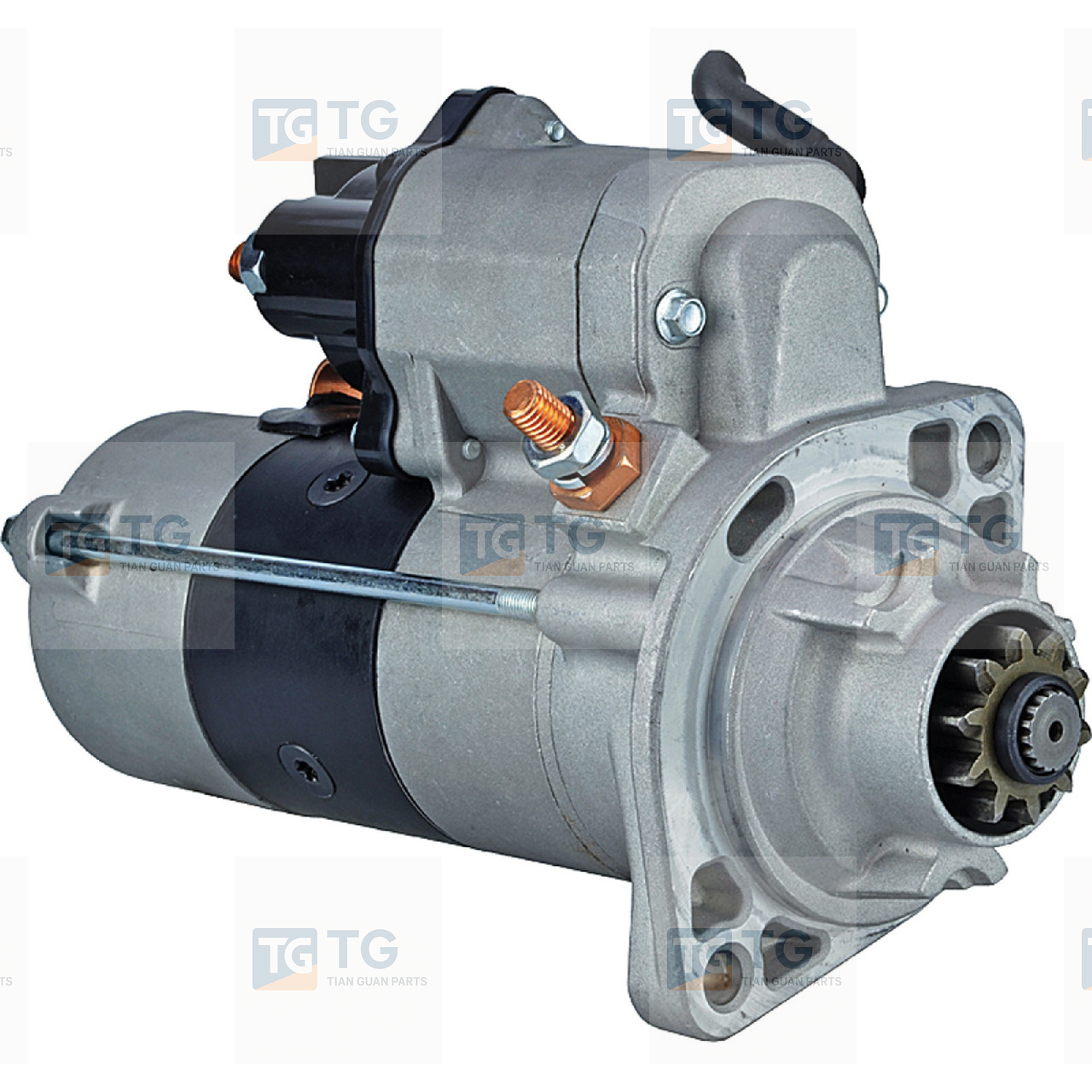 STG91184 Aftermarket TG-Tian Guan 12V 10T Starter 4996708 428000-7110 for 2.8L Cummins ISF2.8 QSB3.9-30 QSB4.5
