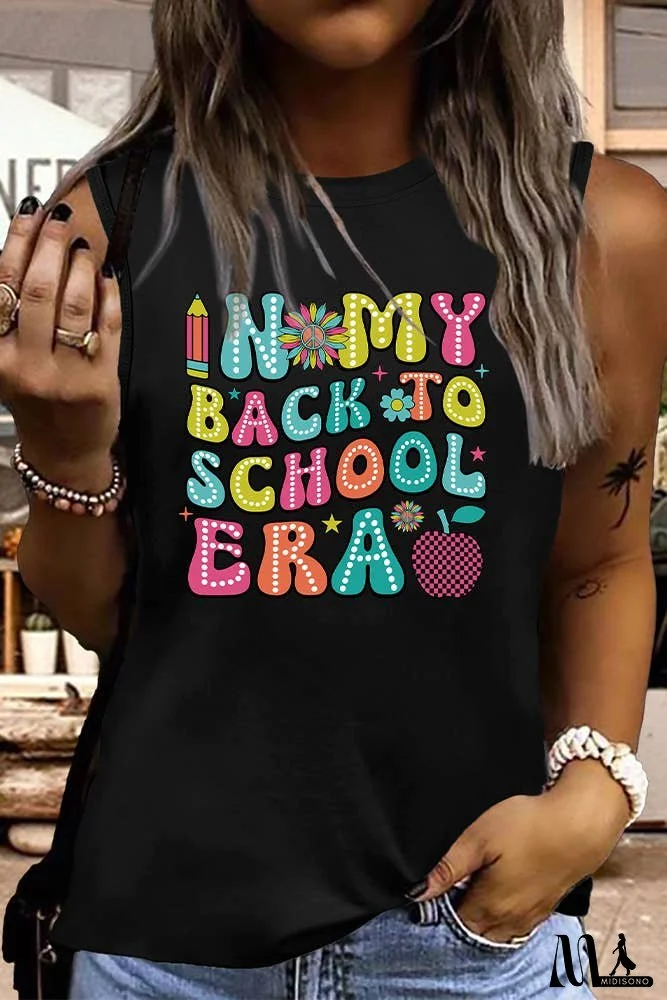In My Back to School Era Tank Top STC125D82