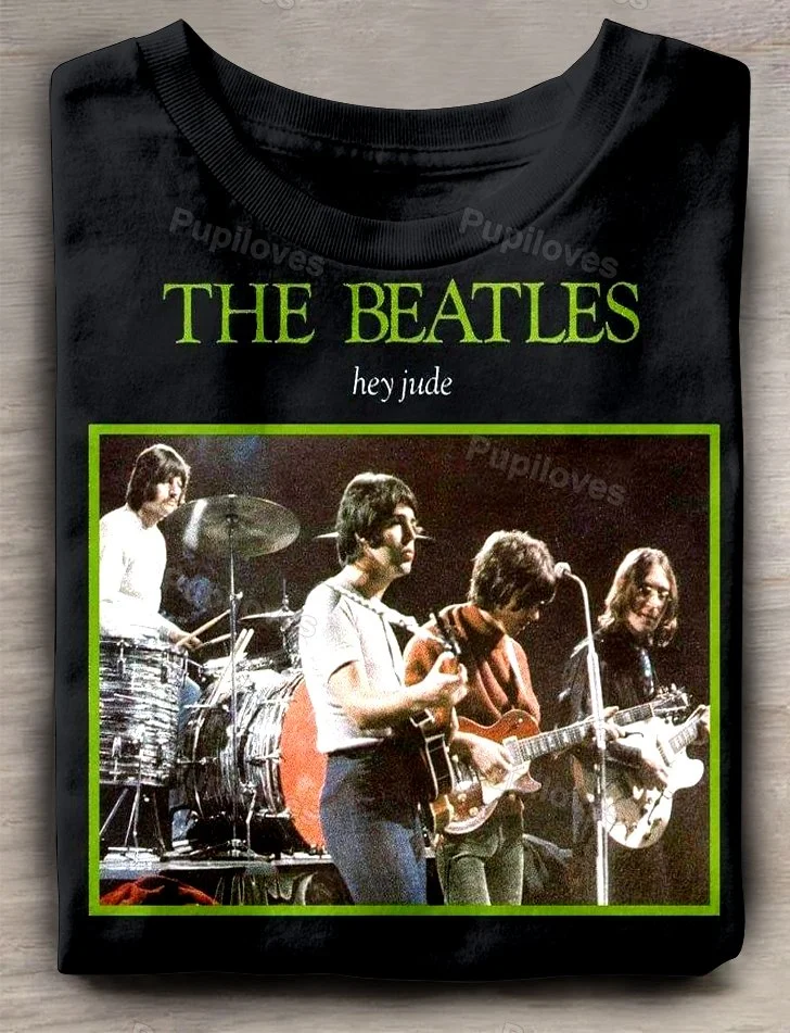 Pupiloves Pupiloves The Beatles Band T-shirt