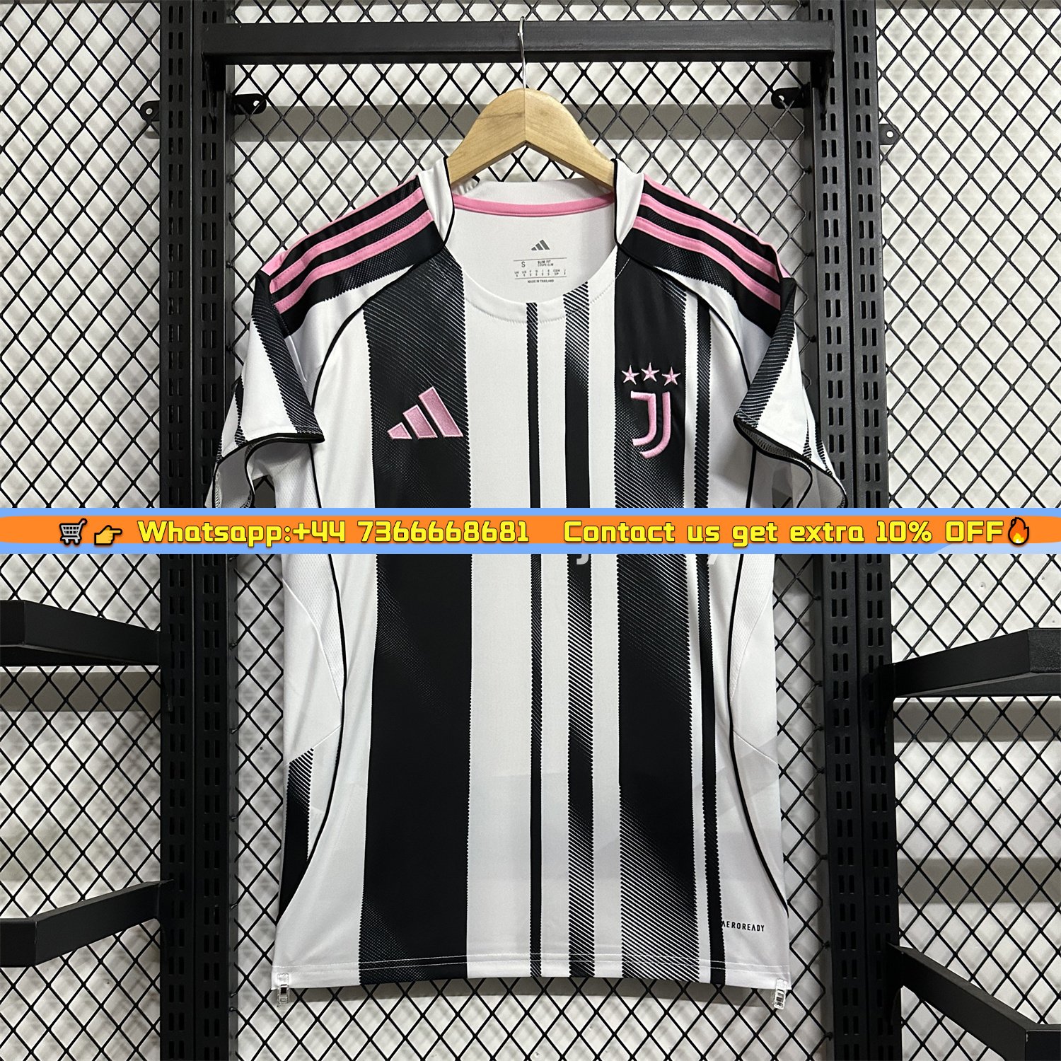 Juventus 25-26 Home Unsponsored Jersey - Fans Version