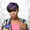New Fashion Colorful Wgs With Bands Natural Pixie Cut Wig