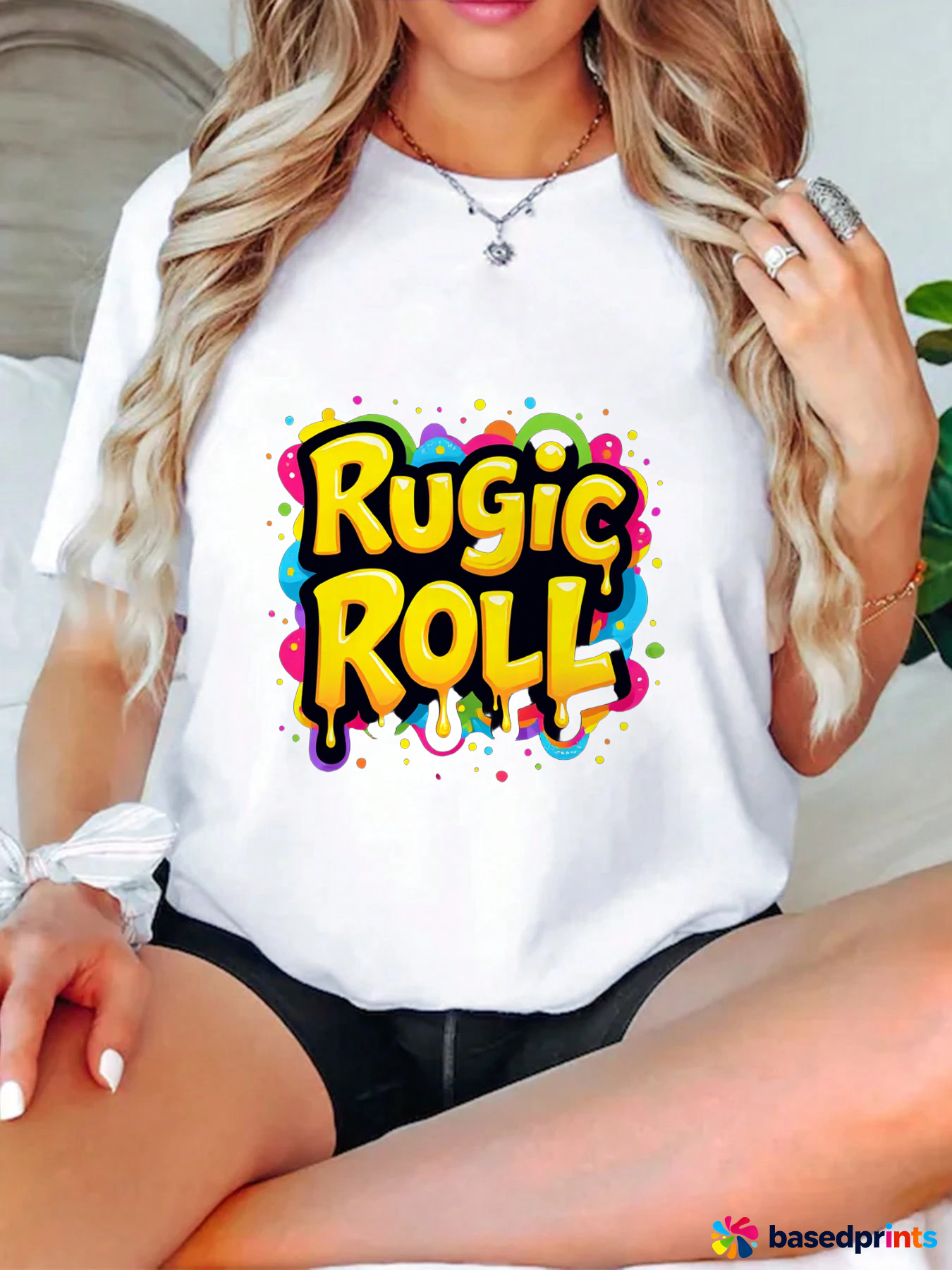Rugic Roll Colorful Graphic Tee