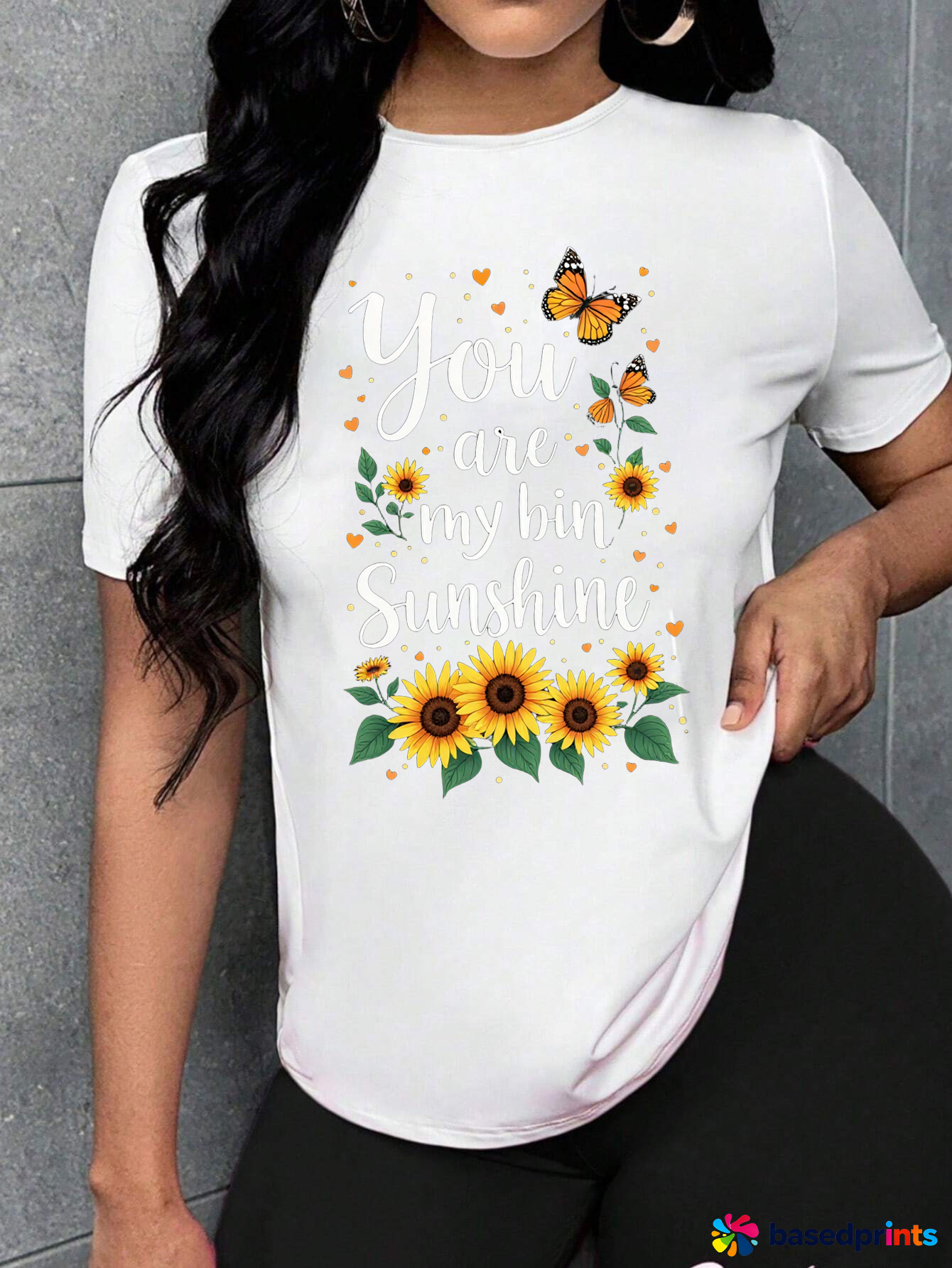 Sunshine T-Shirt Women Casual Short Sleeve T-Shirts