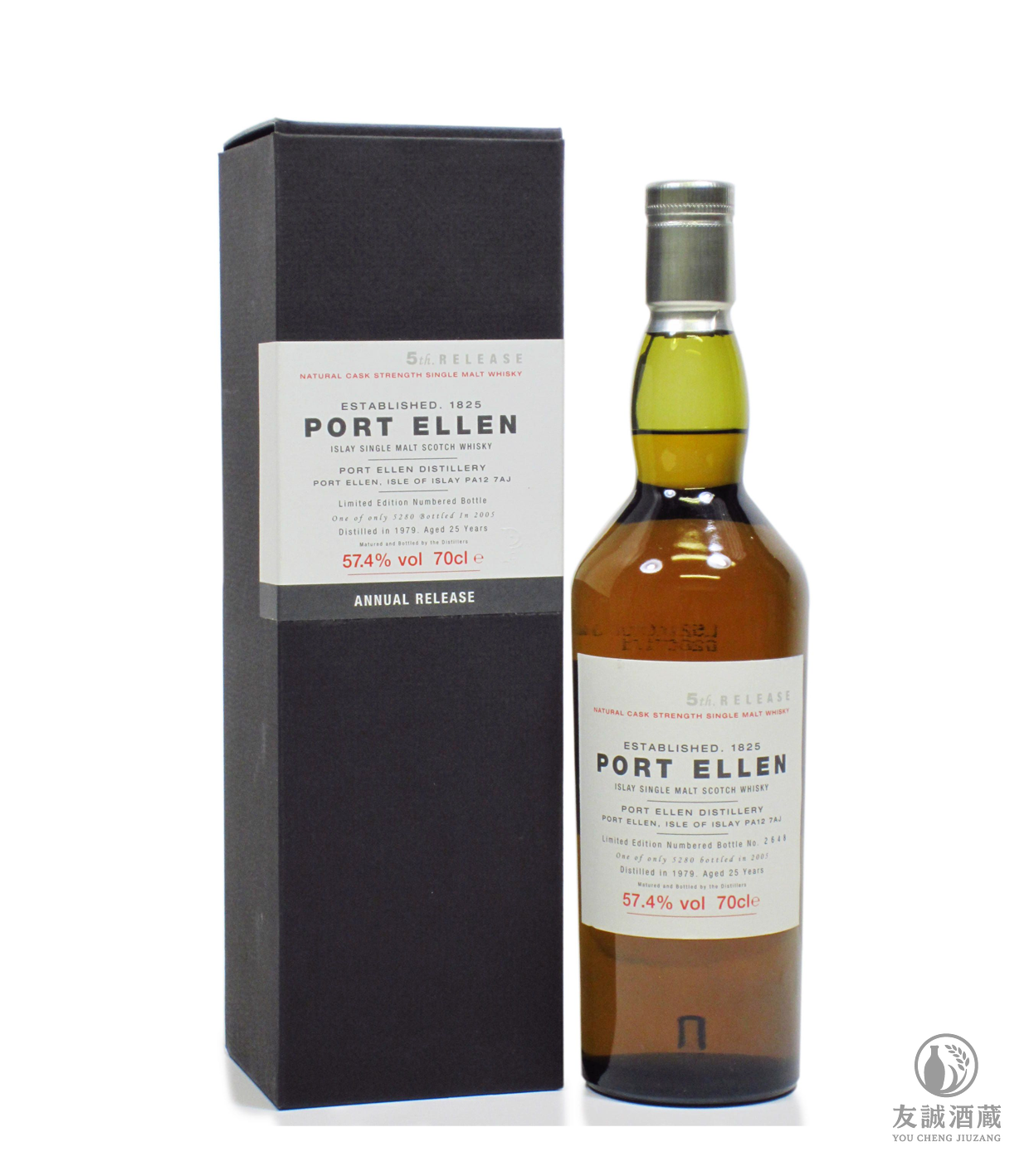 波特艾倫 Port Ellen-5th Annual Release-1979-25 year old 友誠酒藏