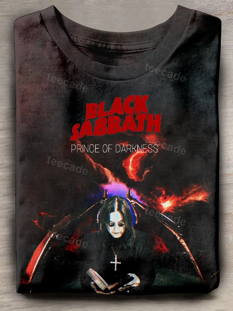Teecade Teecade Black Sabbath Band-2 Art Print T-shirt