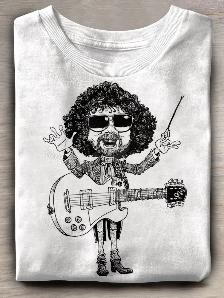 Teecade Jeffrey Lynne Singer T-shirt