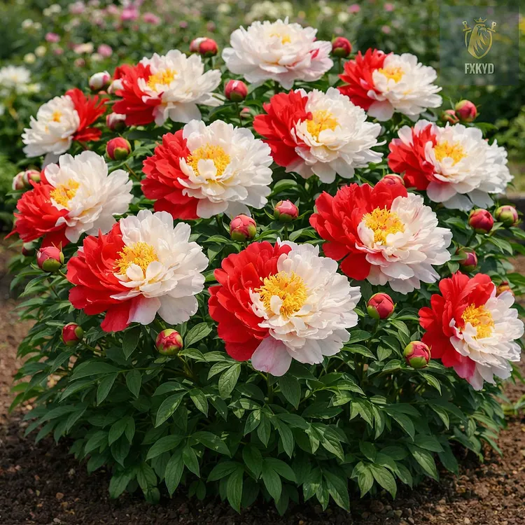 🔥 💎Bulbes de pivoines doubles – Floraison abondante et luxuriante année après année 🌸