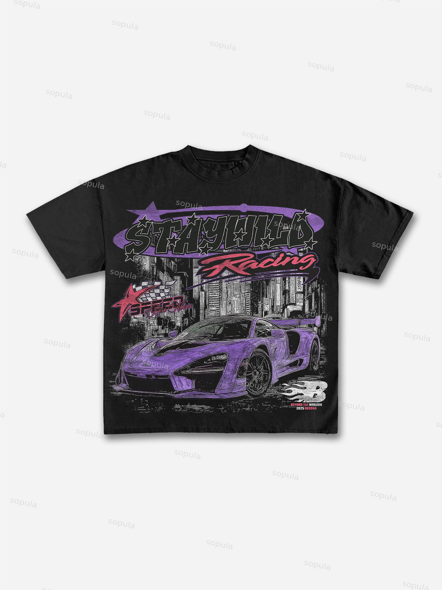 Y2k Fast Racing Make Vintage Part 2 Graphic Cotton T-shirt