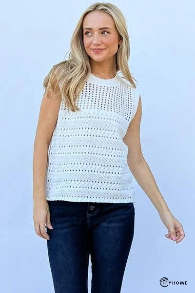 And The Why Hollowed Out Buttoned Tank | IFYHOME