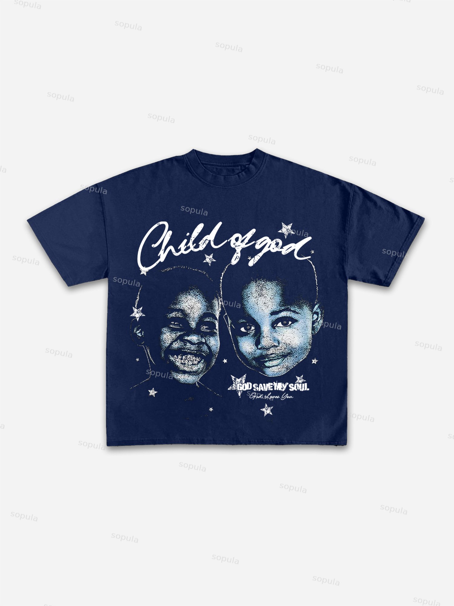 Child Of God Children's Graphic Cotton T-shirt