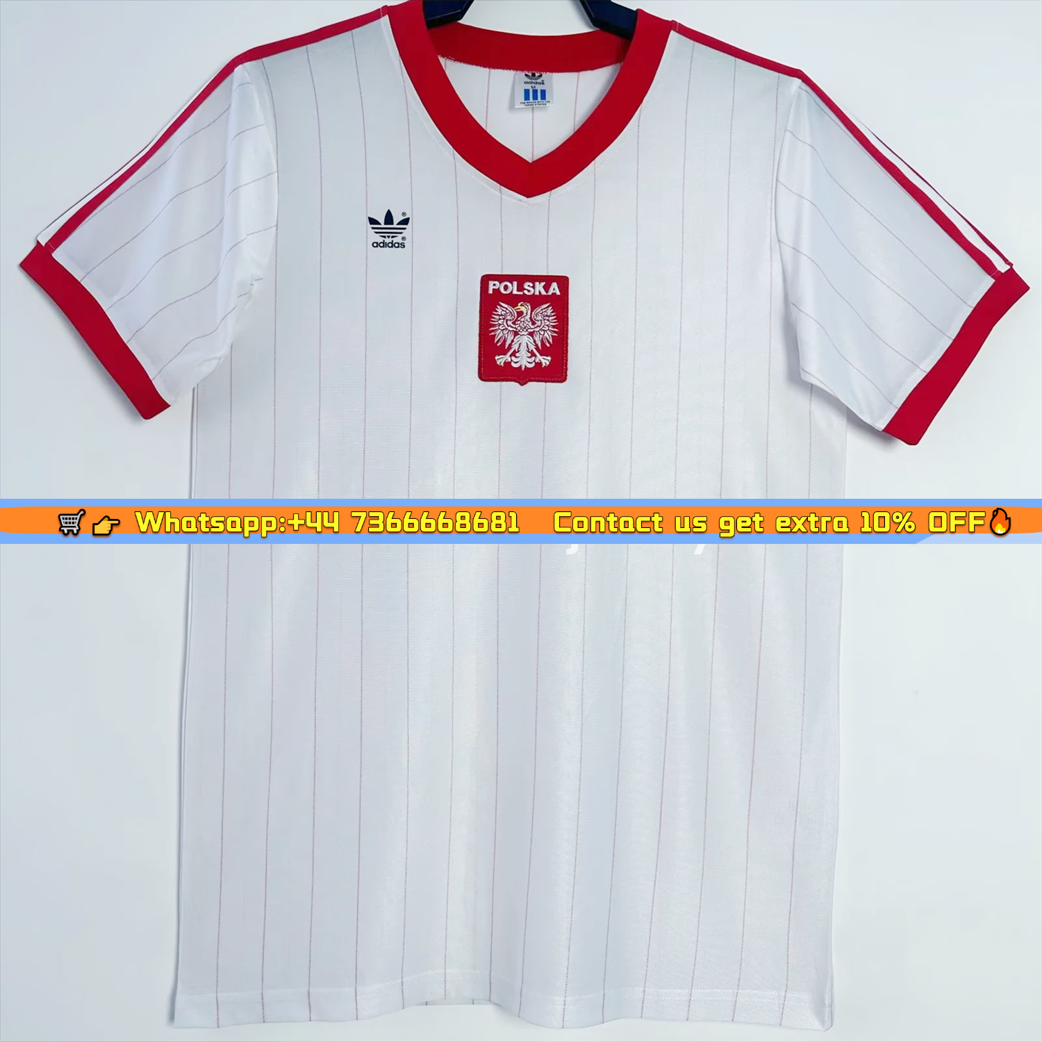 Retro Poland 1982 Home Jersey