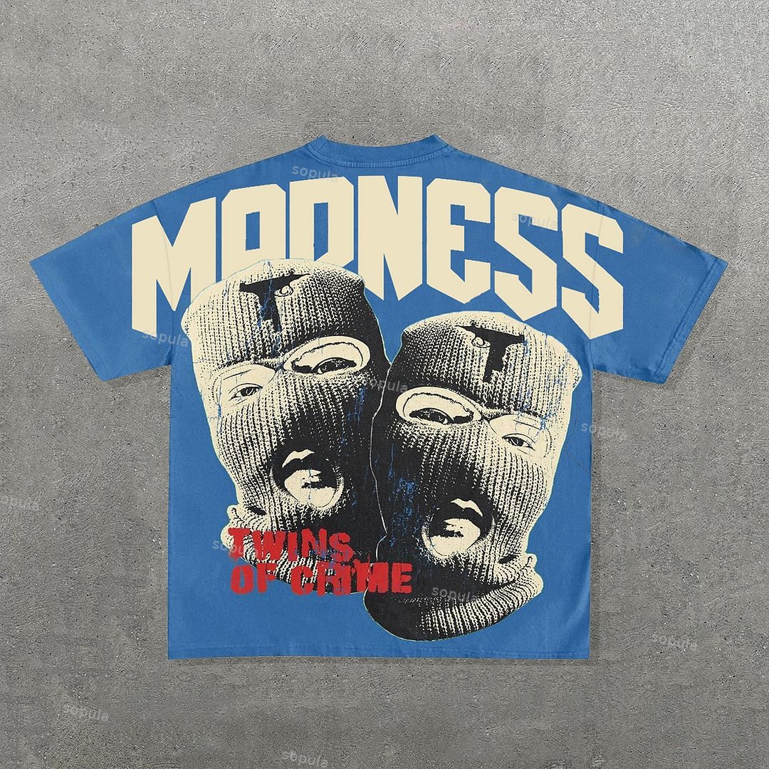 Sopula Madness Graphic Cotton Short Sleeve T-Shirt